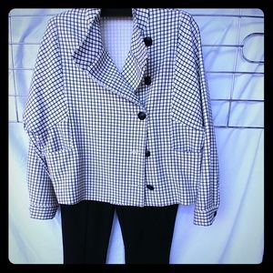 Cabi window pane jacket